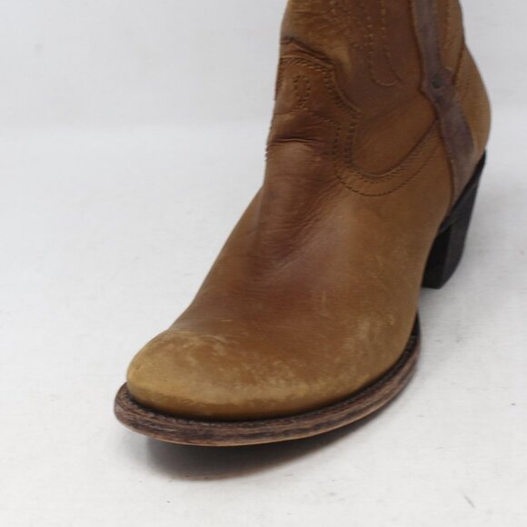 #4435VK Western Long Boots Size 8 - Picture 5 of 7
